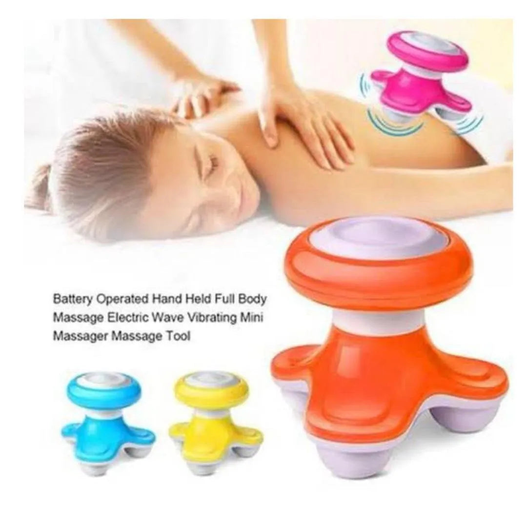 Mini Body Massager  Battery Operated Handheld Massage Device