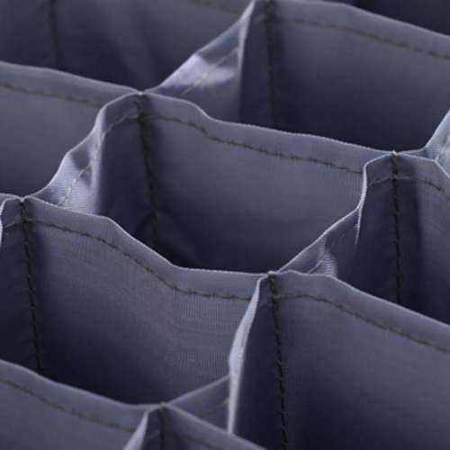 Foldable 24-Cell Drawer Organizer
