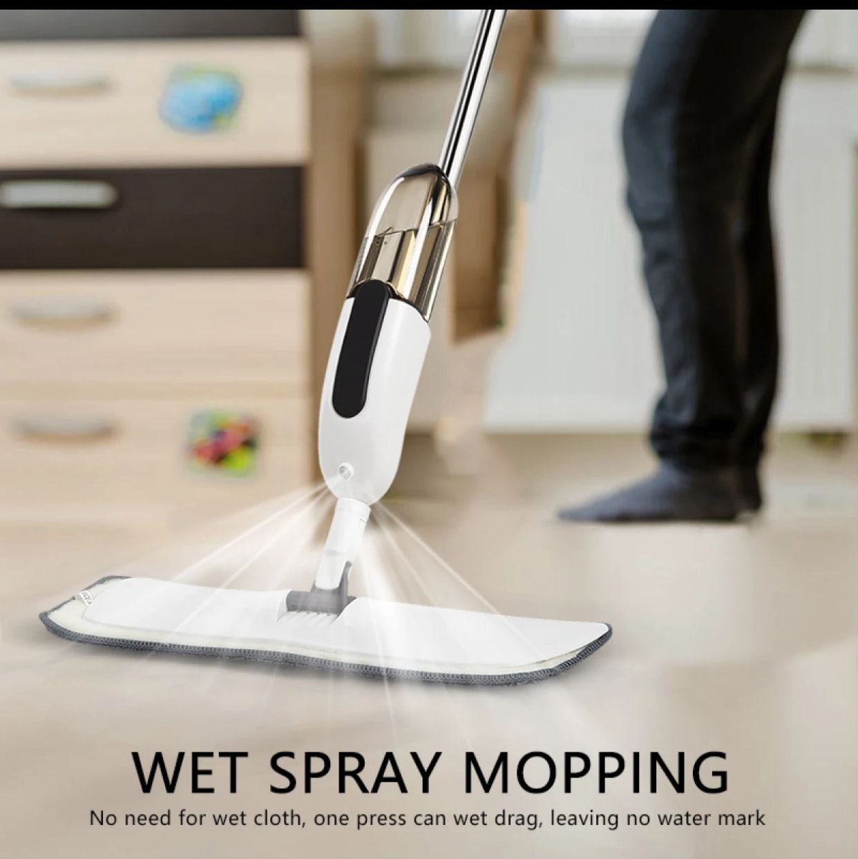 Magic Spray Mop – Effortless Streak-Free Floor Cleaning