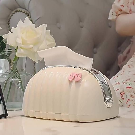Decorative Shell Tissue Box Holder