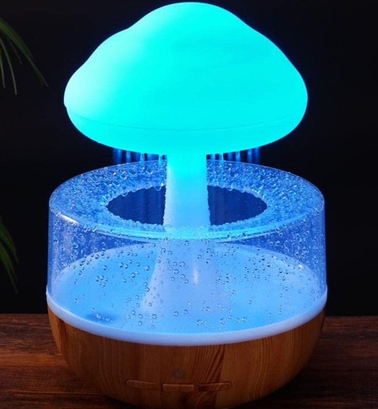 Cloud Rain Aroma Diffuser & LED Humidifier
