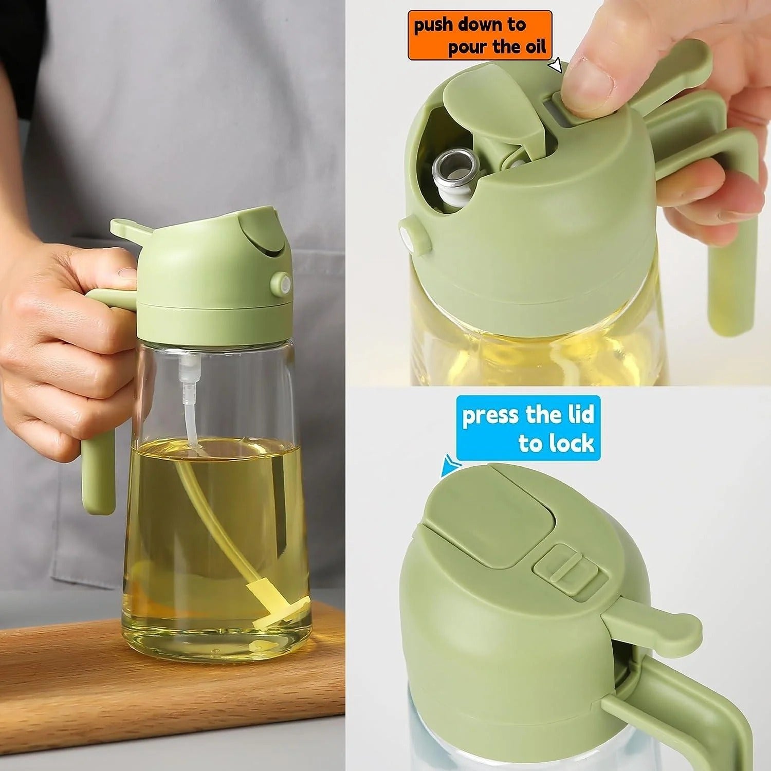 Premium 2-in-1 Oil Sprayer (470ml)